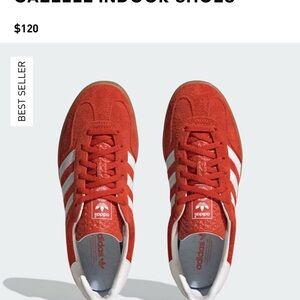Adidas Gazelle Indoor Red Sneakers